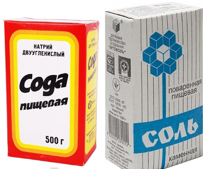 Соль и сода